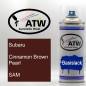 Preview: Subaru, Cinnamon Brown Pearl, SAM: 400ml Sprühdose, von ATW Autoteile West.